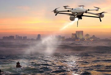 無人機技術被用于海上救援的優勢