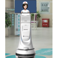 PET-CT陪伴/引導服務機器人|鈦米機器人