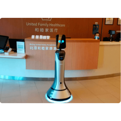 健康小屋招待服務機器人---五星服務豹小秘智能機器人