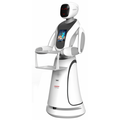 人形無軌送餐機器人