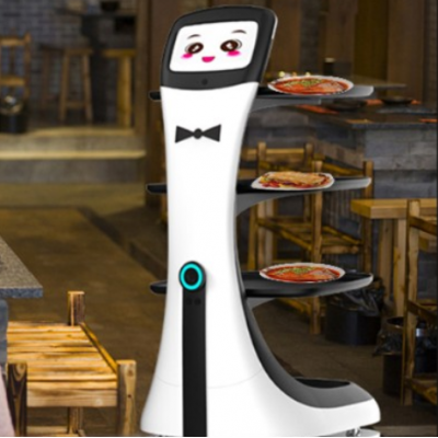 穿山甲純激光導航送餐機器人