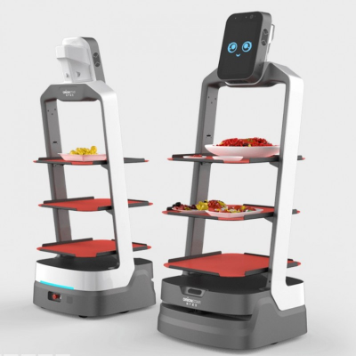 獵戶星空|招財(cái)豹|酒店餐廳配送機(jī)器人|物流機(jī)器人