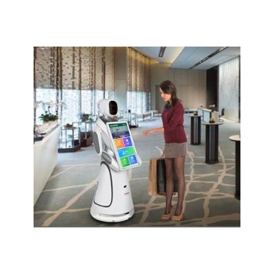 艾米接待機器人 穿山甲接待機器人