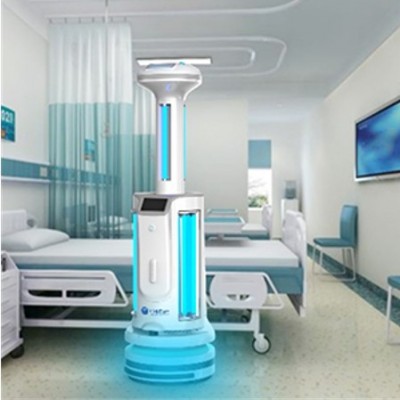 鈦米|公共場所消毒機器人|醫院酒店機場消毒